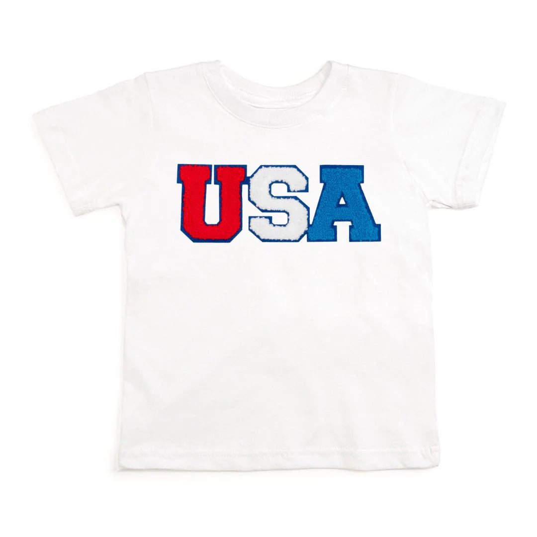'USA' Patch T-Shirt