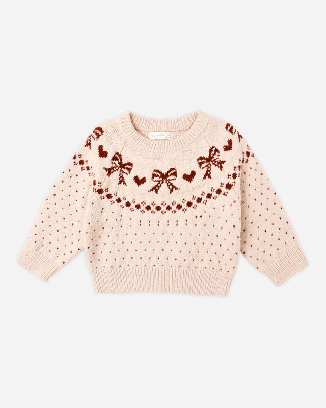 Rylee+Cru Fair Isle Sweater