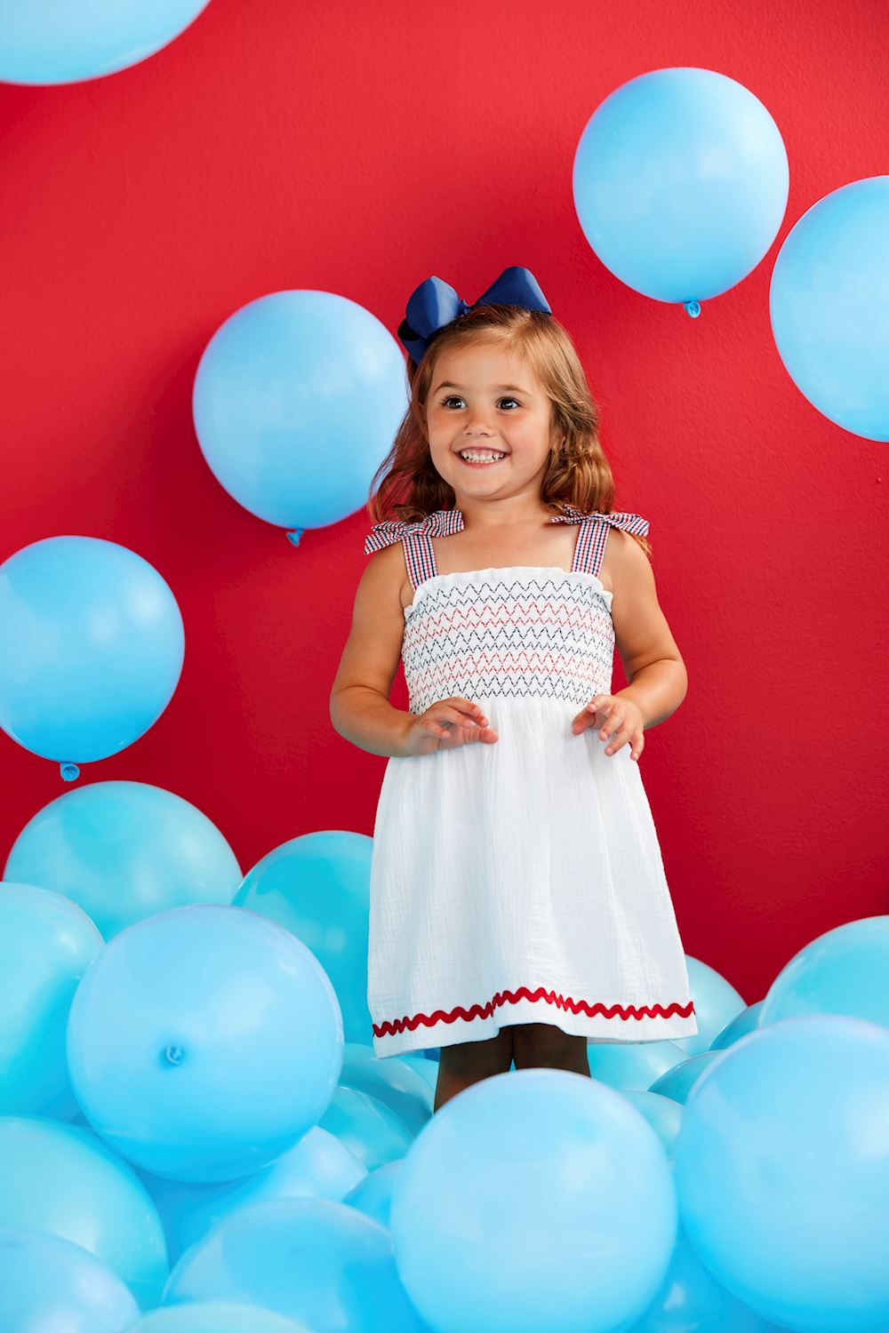 Red, White, and Blue Dress