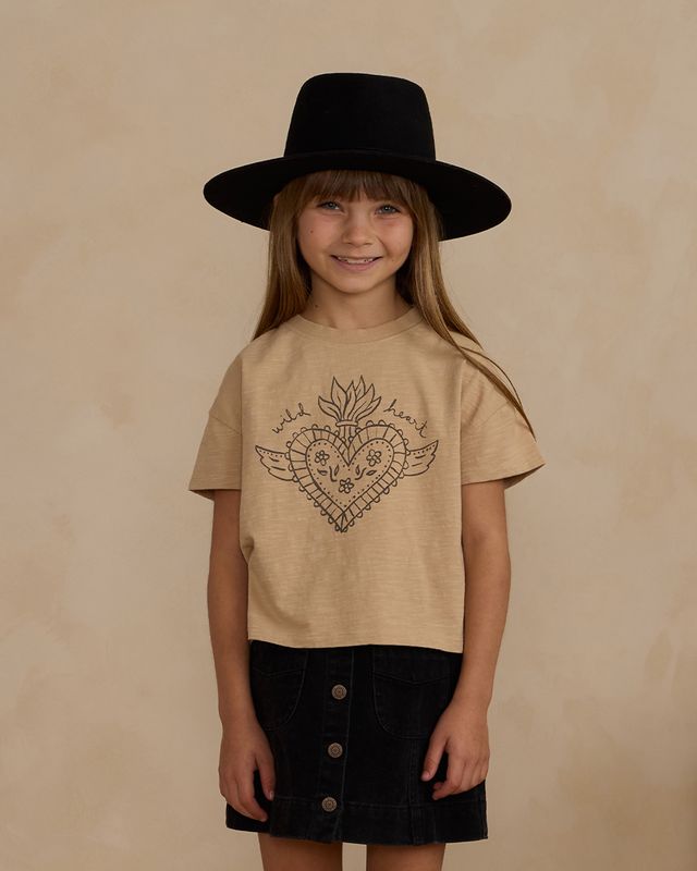 Rylee + Cru Boxy Tee Wild Heart