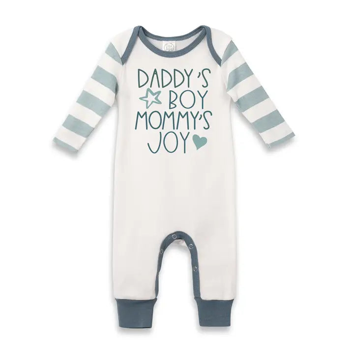 Daddy's Boy Mommy's Joy Bamboo Romper