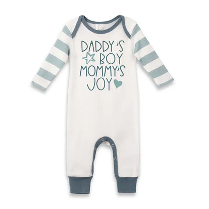 Daddy's Boy Mommy's Joy Bamboo Romper