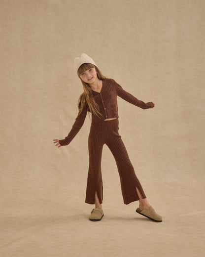 Rylee+Cru Long Sleeve Knit Button Top