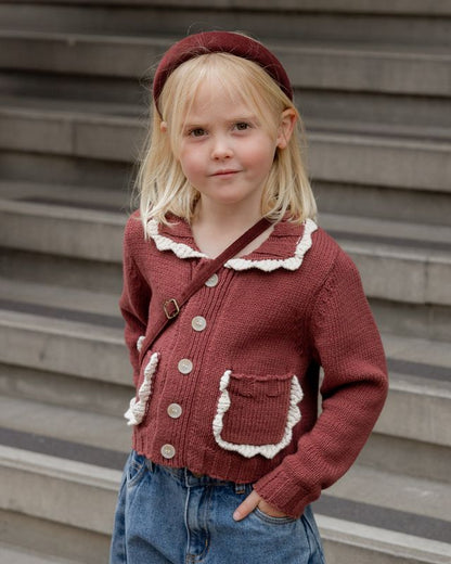 Rylee+Cru Collared Cardigan