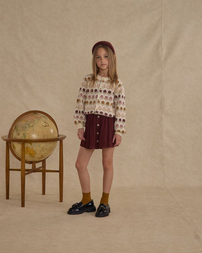 Rylee+Cru Button Front Mini Skirt
