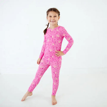 Animal Valentine Two Piece PJ Sets