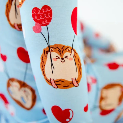 Animal Valentine Two Piece PJ Sets