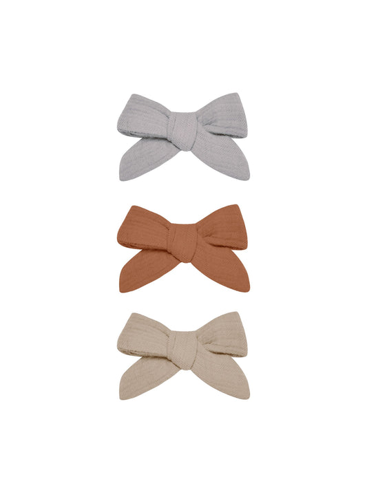 Quincy Mae Bow w/clip Set of 3