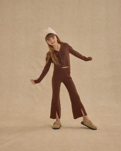 Rylee+Cru Flare Knit Pant