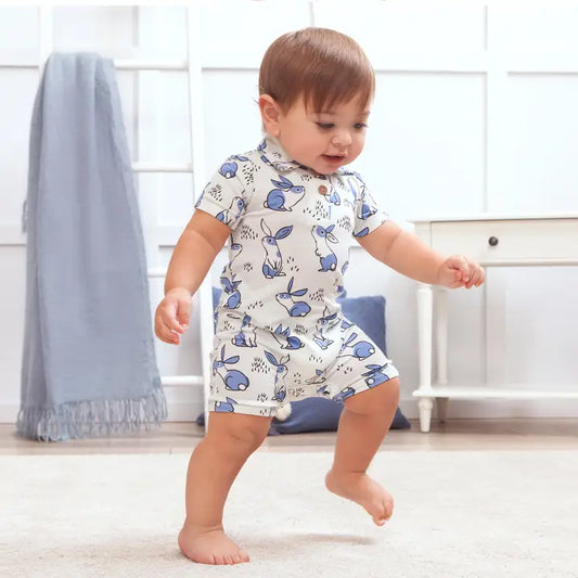 Thumper Bamboo Shortie Romper