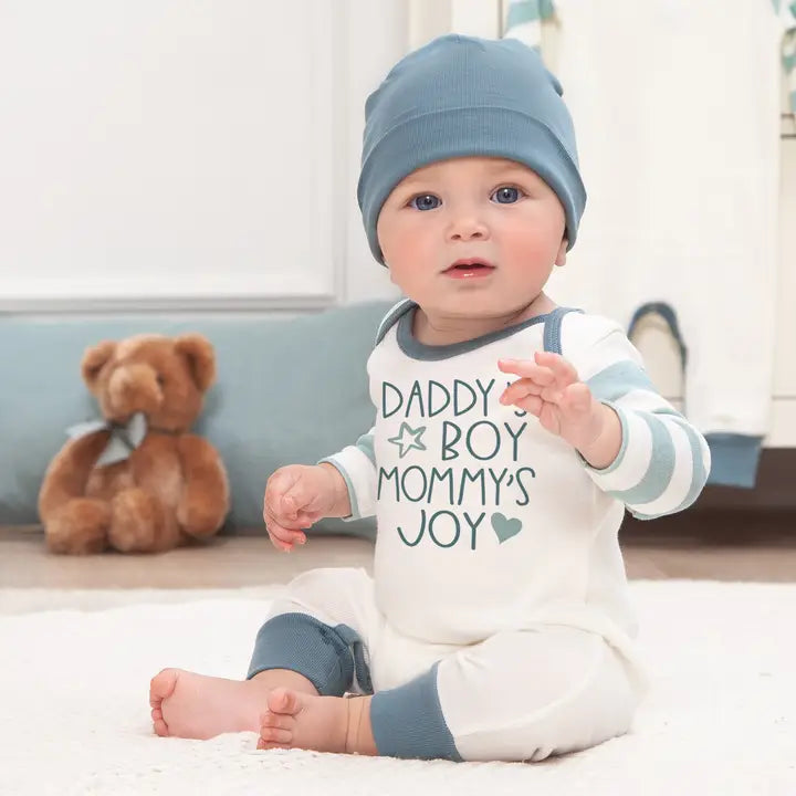 Daddy's Boy Mommy's Joy Bamboo Romper