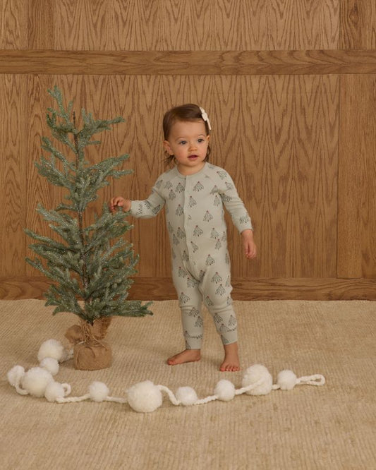 Rylee+Cru Organic Long John Pajamas