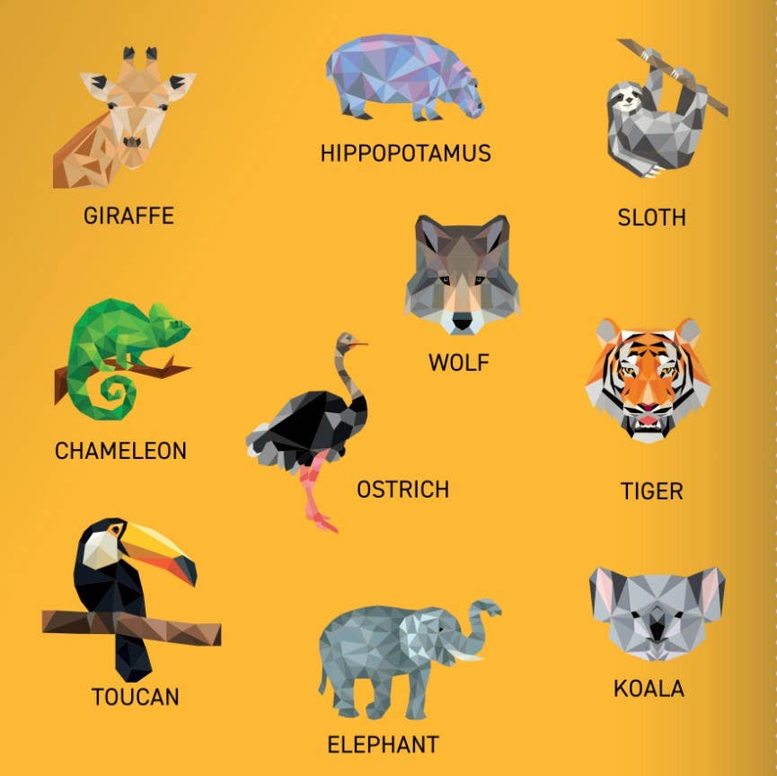 Activity Book - My Sticker Paintings: Zoo