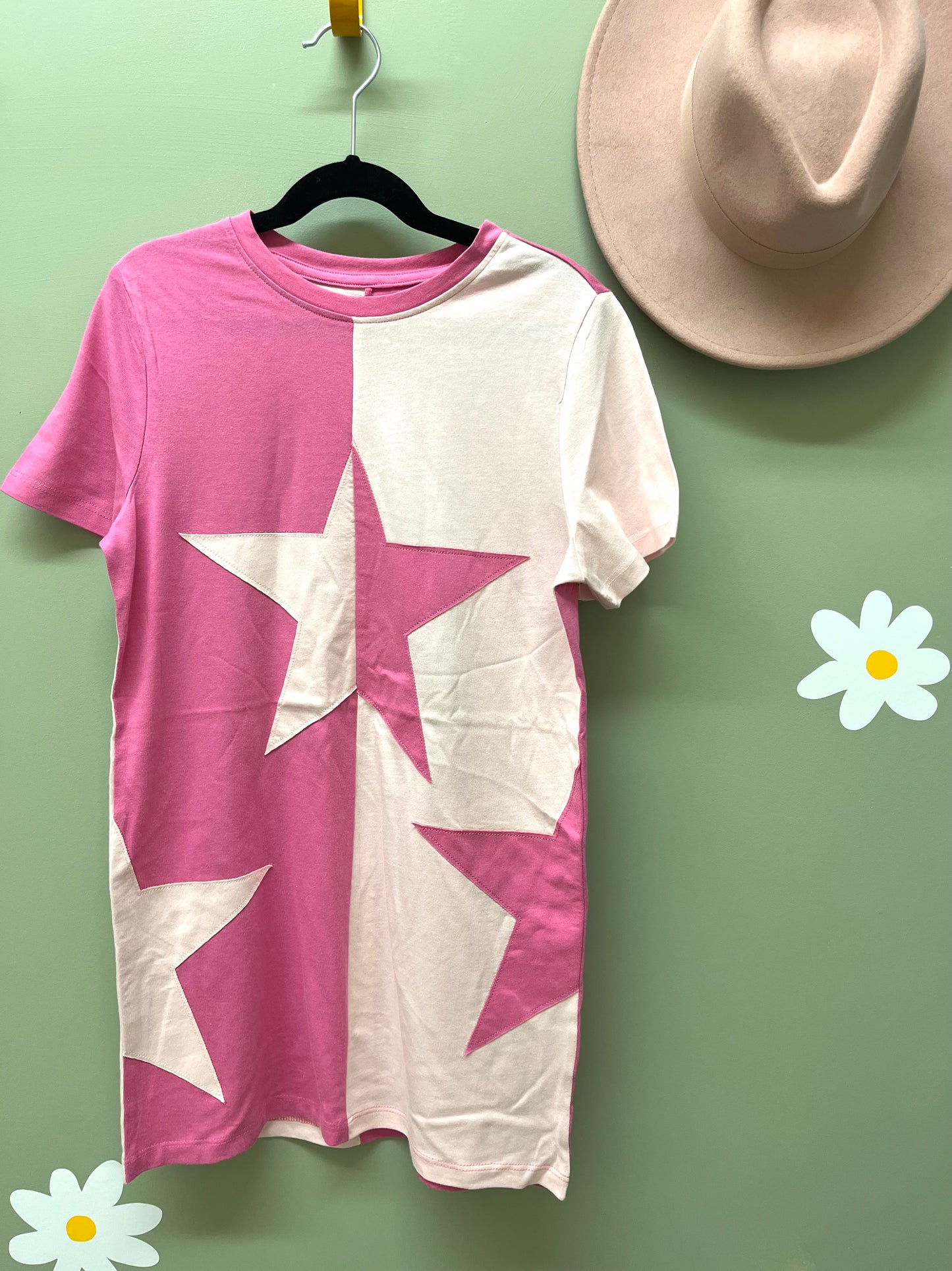 Pink Star Dress