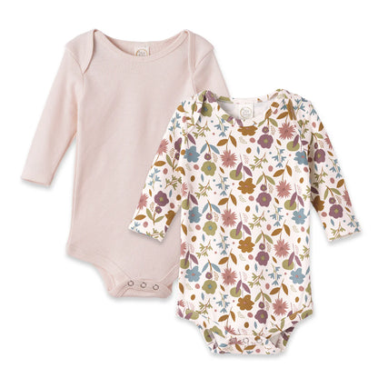 Set of Two Long Sleeve Bodysuits