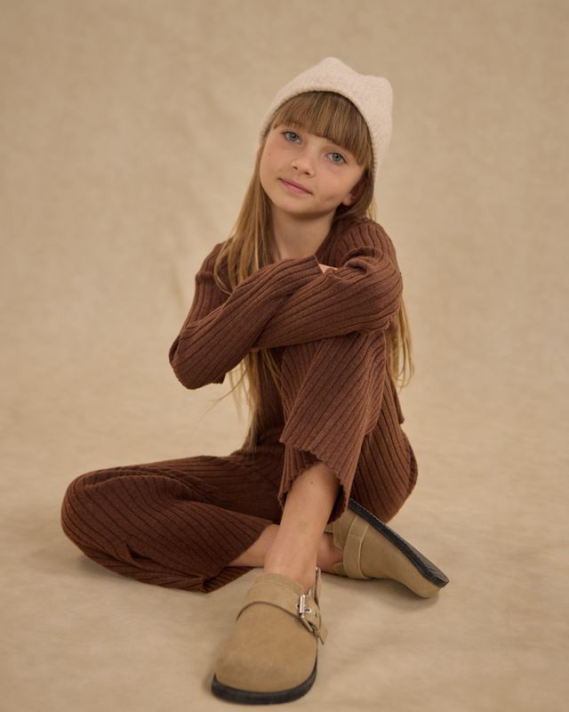 Rylee+Cru Flare Knit Pant
