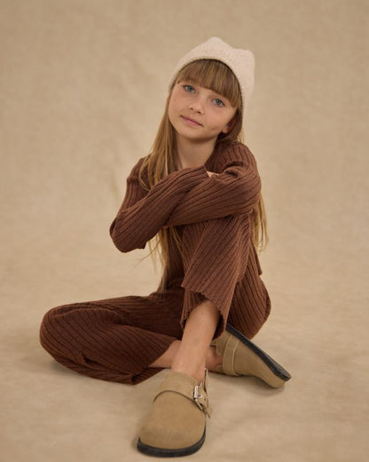Rylee+Cru Flare Knit Pant
