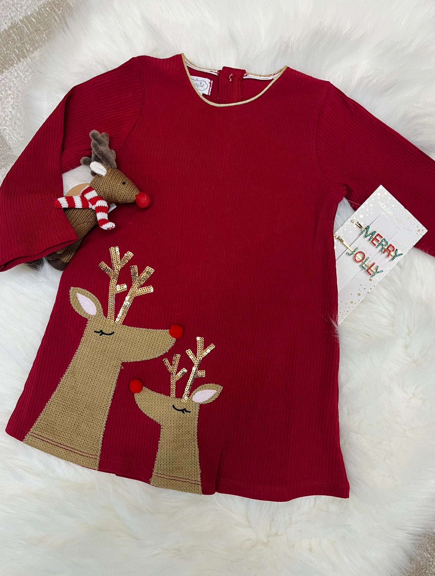 Reindeer Tshirt Dress