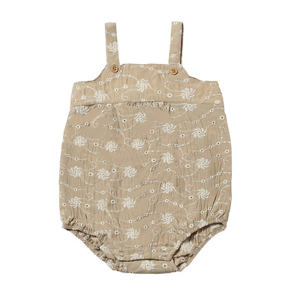 Hazel Bubble - Tan Dandelion Eyelet