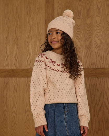 Rylee+Cru Fair Isle Sweater