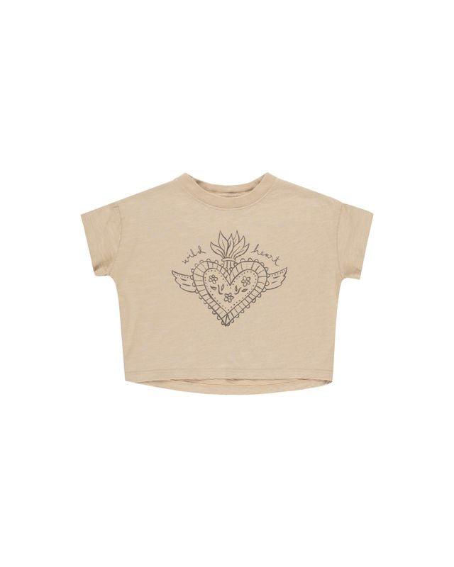 Rylee + Cru Boxy Tee Wild Heart