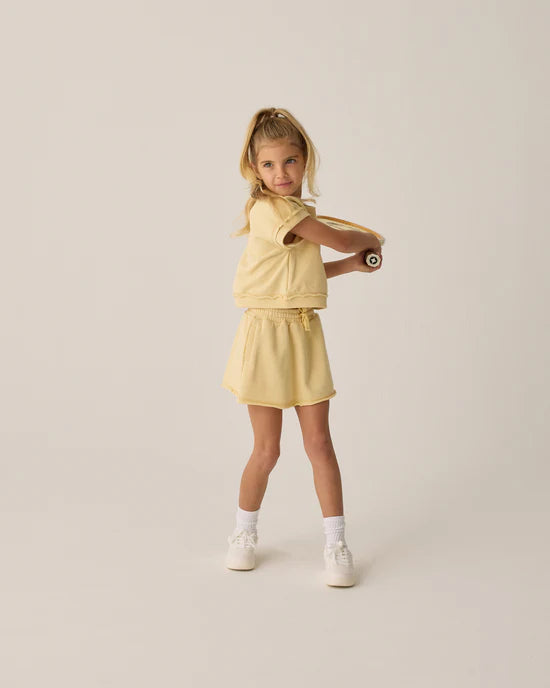 Rylee+Cru Volley Skirt - Yellow