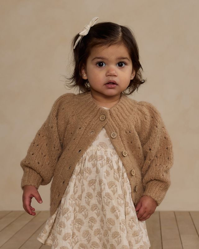 Rylee + Cru Tulip Cardigan Sand