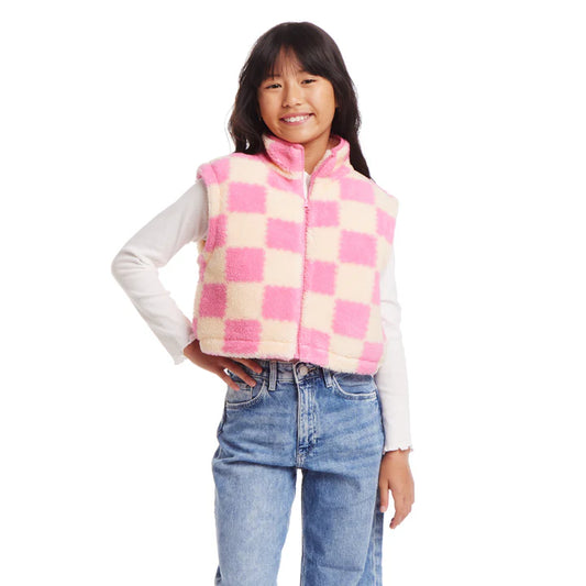 Andy & Evan - Kids Cropped Fleece Vest