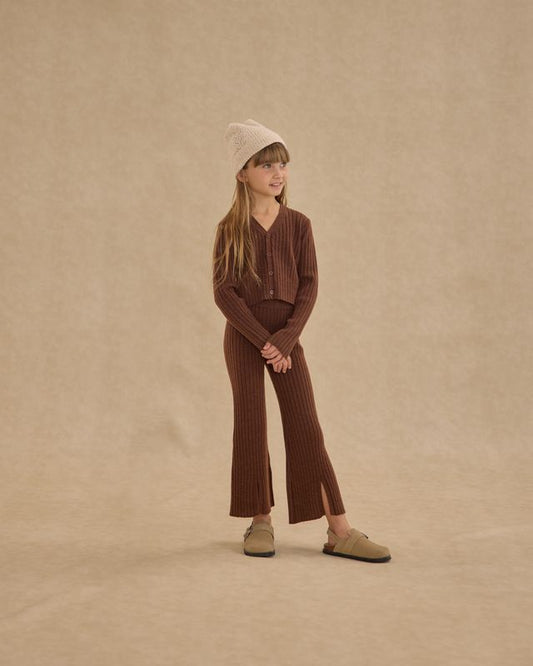 Rylee+Cru Flare Knit Pant