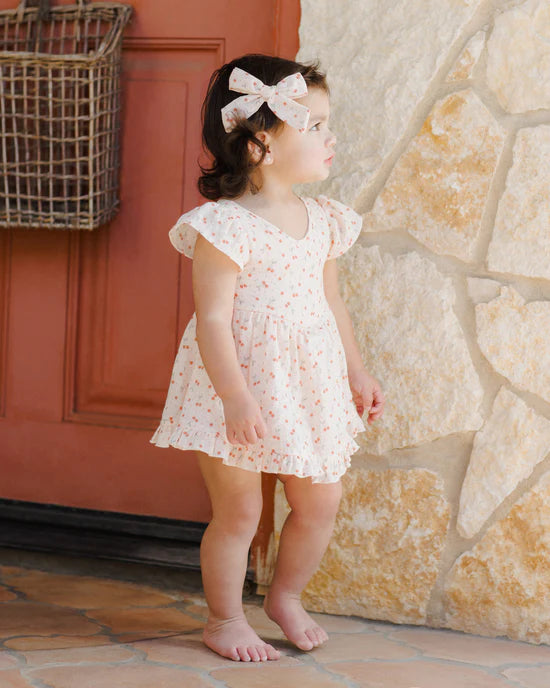 Rylee+Cru Lilia Romper - Cherries