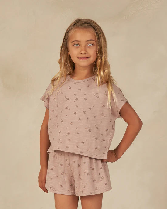 Rylee + Cru Raegan Set - Mauve Ditsy