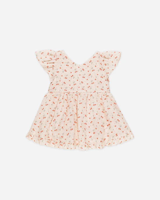 Rylee+Cru Lilia Romper - Cherries