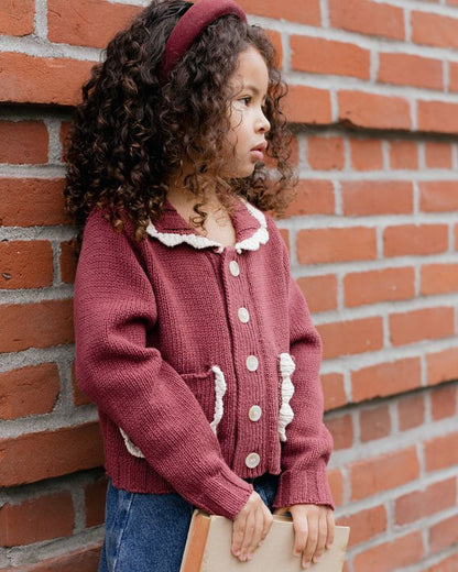 Rylee+Cru Collared Cardigan