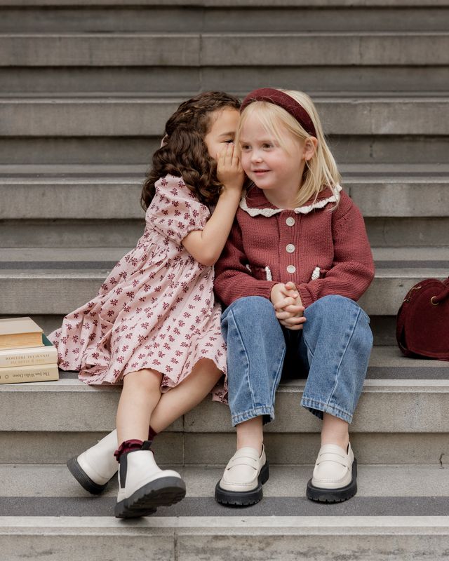 Rylee+Cru Collared Cardigan