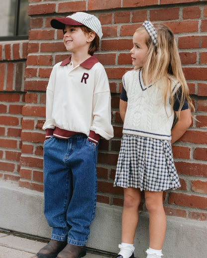 Rylee+Cru Pleated Mini Skirt