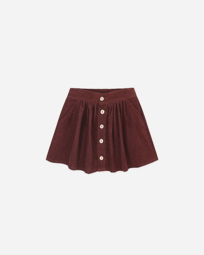 Rylee+Cru Button Front Mini Skirt