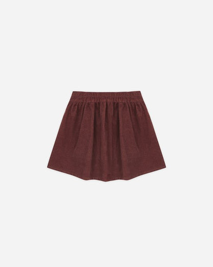 Rylee+Cru Button Front Mini Skirt