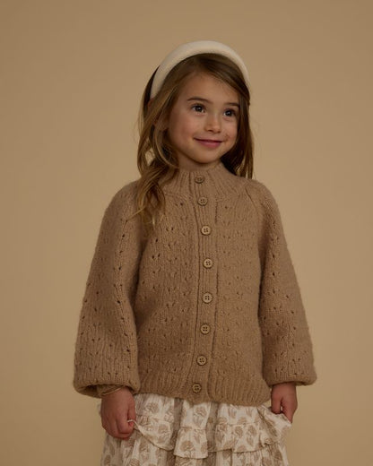 Rylee + Cru Tulip Cardigan Sand