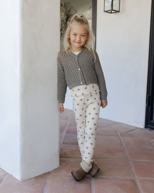 Rylee+Cru Ella Cardigan - Forest