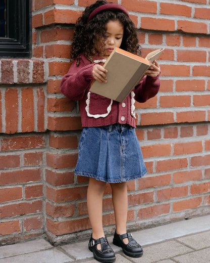 Rylee+Cru Collared Cardigan