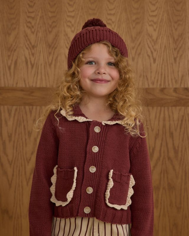Rylee+Cru Collared Cardigan