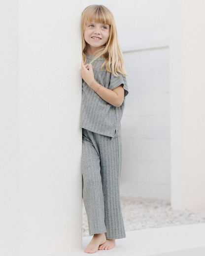 Rylee+Cru Cozy Rib Knit Set - Eucalyptus