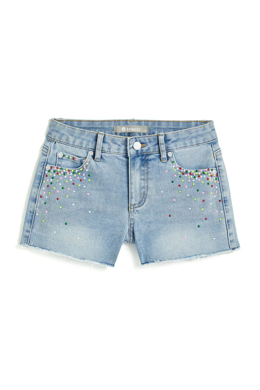 tractr Brittany Colorful Confetti Shorts