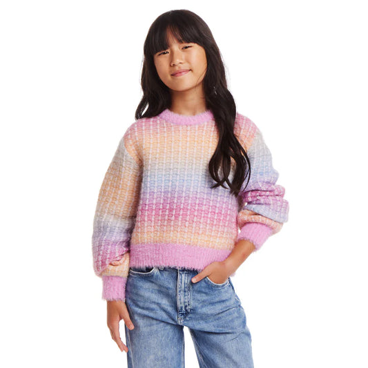 Andy & Evan - Cropped Ombre Sweater