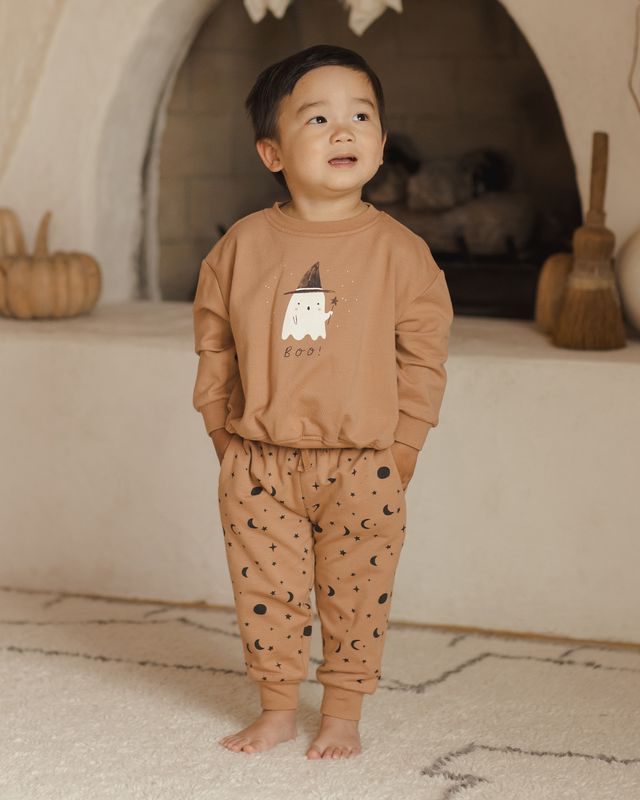 Relaxed Fleece Sweatshirt - Boo