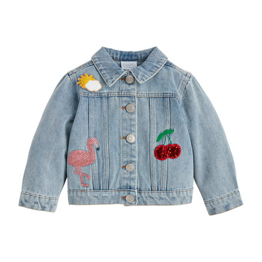 Denim Patch Jacket