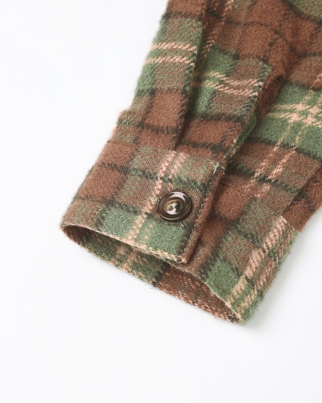 Rylee+Cru Pocketed Flannel Shirt