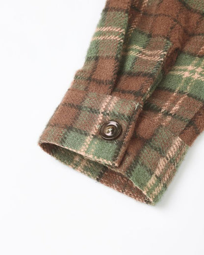 Rylee+Cru Pocketed Flannel Shirt