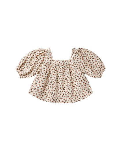 Rylee + Cru Gia Blouse - Spice Floral