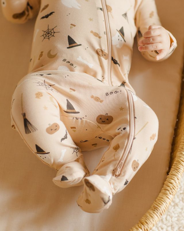 Bamboo Zip Onesies